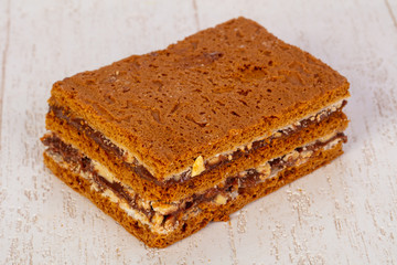 Tasty honey cake