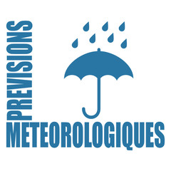 Logo prévisions météorologiques.