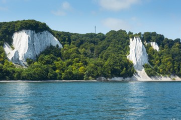 Kreidefelsen auf Insel Rügen bei sassnitz