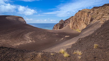 Landschaft an der Ponta dos Capelhinhos auf Faial