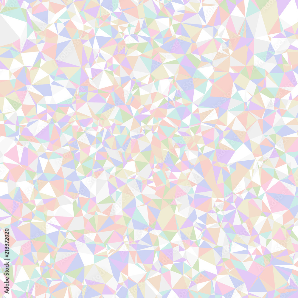 Poster abstract triangle background. colorful holographic design triangular vector pattern.