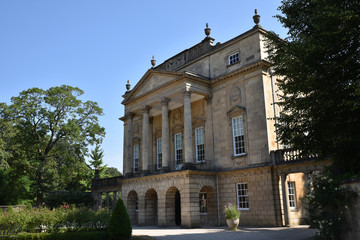 Fototapeta na wymiar Palais Holburne à Bath, Angleterre