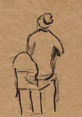 instant sketch, female