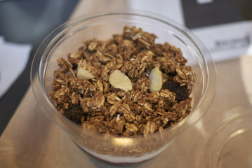  Yogurt with granola