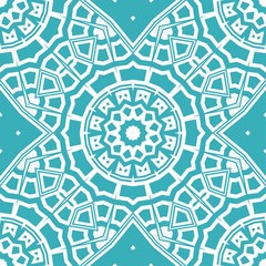 seamless lace floral background. Luxury texture for wallpaper, invitation. Vector illustration. blue, white color