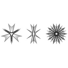 flower 3d geometry of nature