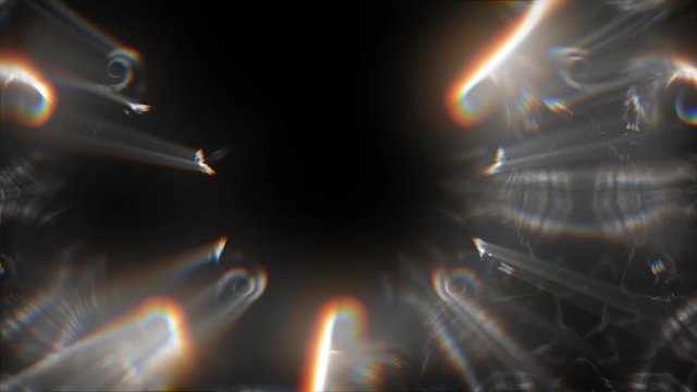 Celebration through laser light effects in festival party