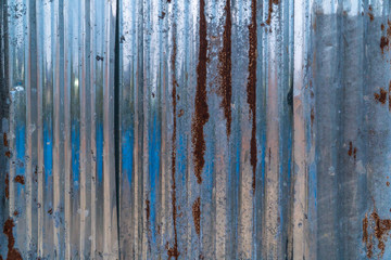 Zink rust texture.