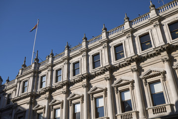 London, United Kingdom - June 26, 2018 : View of the Burlington House