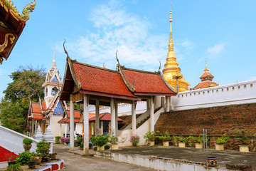 Wat Pong Sanuk temple and museum in Lampang, North of Thailand