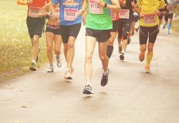 Marathon Läufer
