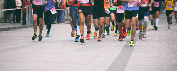 Marathon Läufer