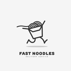 Fast noodles logo