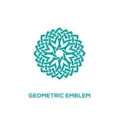 Geometric emblem