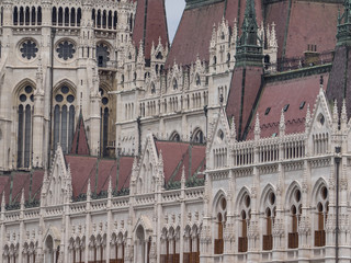 Budpest und die Donau in ungarn