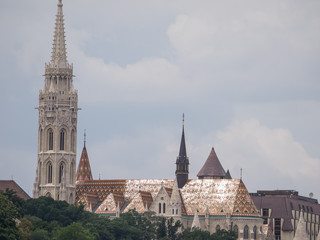 Budpest und die Donau in ungarn