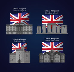 Fototapeta na wymiar united kingdom country flag