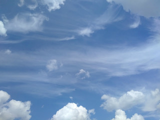 the sky with clouds. clouds in the sky. blue sky. white clouds. dream. air. freedom. infinity.