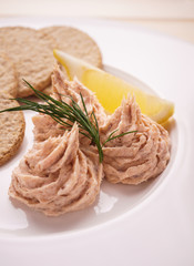 Smoked Salmon Pate with Oatcakes