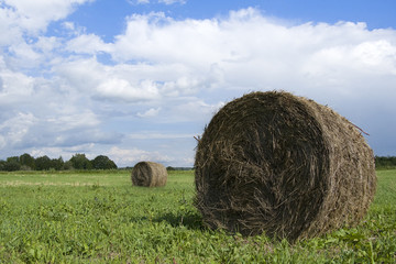 straw bales