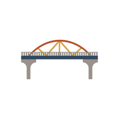 Bridge, suspension, rope icon