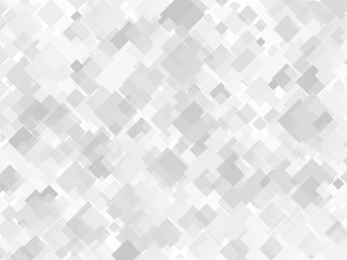 Fototapeta premium Geometric pattern with squares of different scale. Different shades of gray with transparency and overlap. Vector illustration
