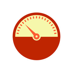  line meter icon. Meter Icon Object. Counter. .