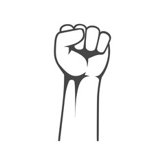 Protest symbol, Power sign, Protest icon