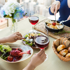 Tasty Food on the table 