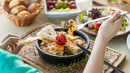 Tasty Food on the table 