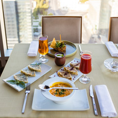 Tasty Food on the table 