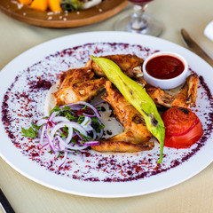 Food on the table 