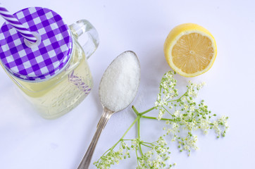 Elderflower lemonade