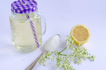 Elderflower lemonade