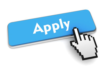 apply button concept 3d illustration