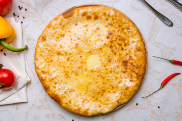 khachapuri with cheese