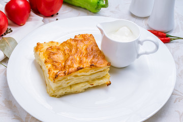 khachapuri layered georgian kitchen
