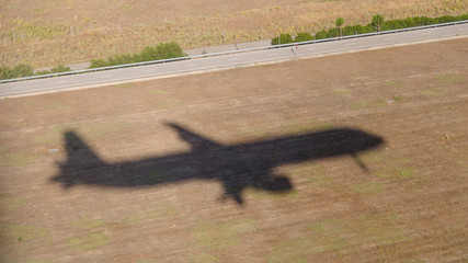 Avion à l'aterrissage