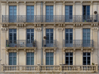 Fa&ccedil;ade d'immeuble de Toulouse
