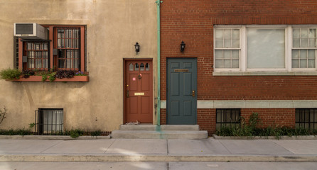 Portes à New York (près de Washington Square)