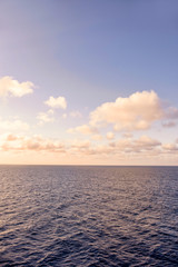 Dawn at sea