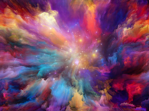 Colorful Spacey Background