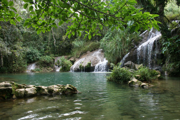 El Nicho Waterfalls near Cienfuegos, Cuba