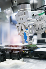 Robotic and Automation system control application on automate robot arm