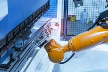 Robotic and Automation system control application on automate robot arm