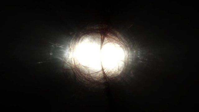 animated plasma effect of a powerful and spiritual element