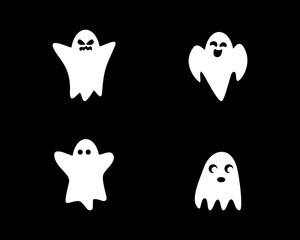 Obraz premium Ghost ilustration vector