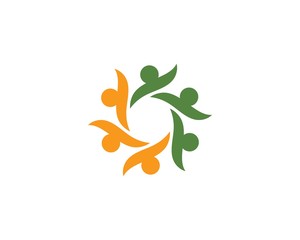 community care Logo template