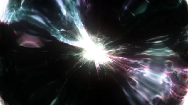 animated plasma effect of a powerful and spiritual element