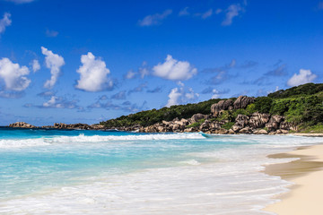 Seychelles La Digue Grand Anse Beach Beach